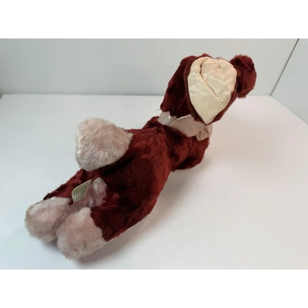 Gund‎ Creation Swedlin Sani-Foam Plush Red Pink Easter Rabbit Bunny Hat 14